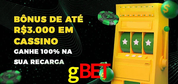 gbet melhor bônus de depósito